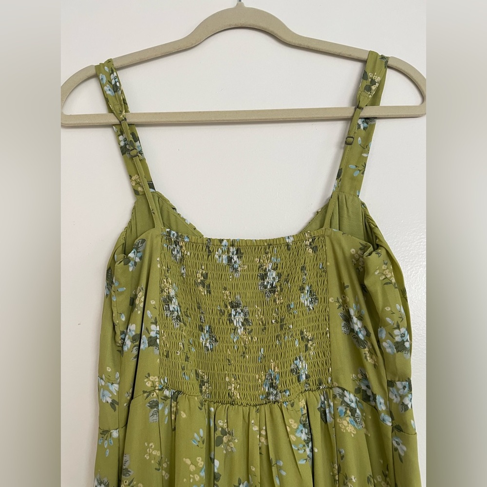 Abercrombie Button Through Slim Midi Dress - Picture 3 of 8